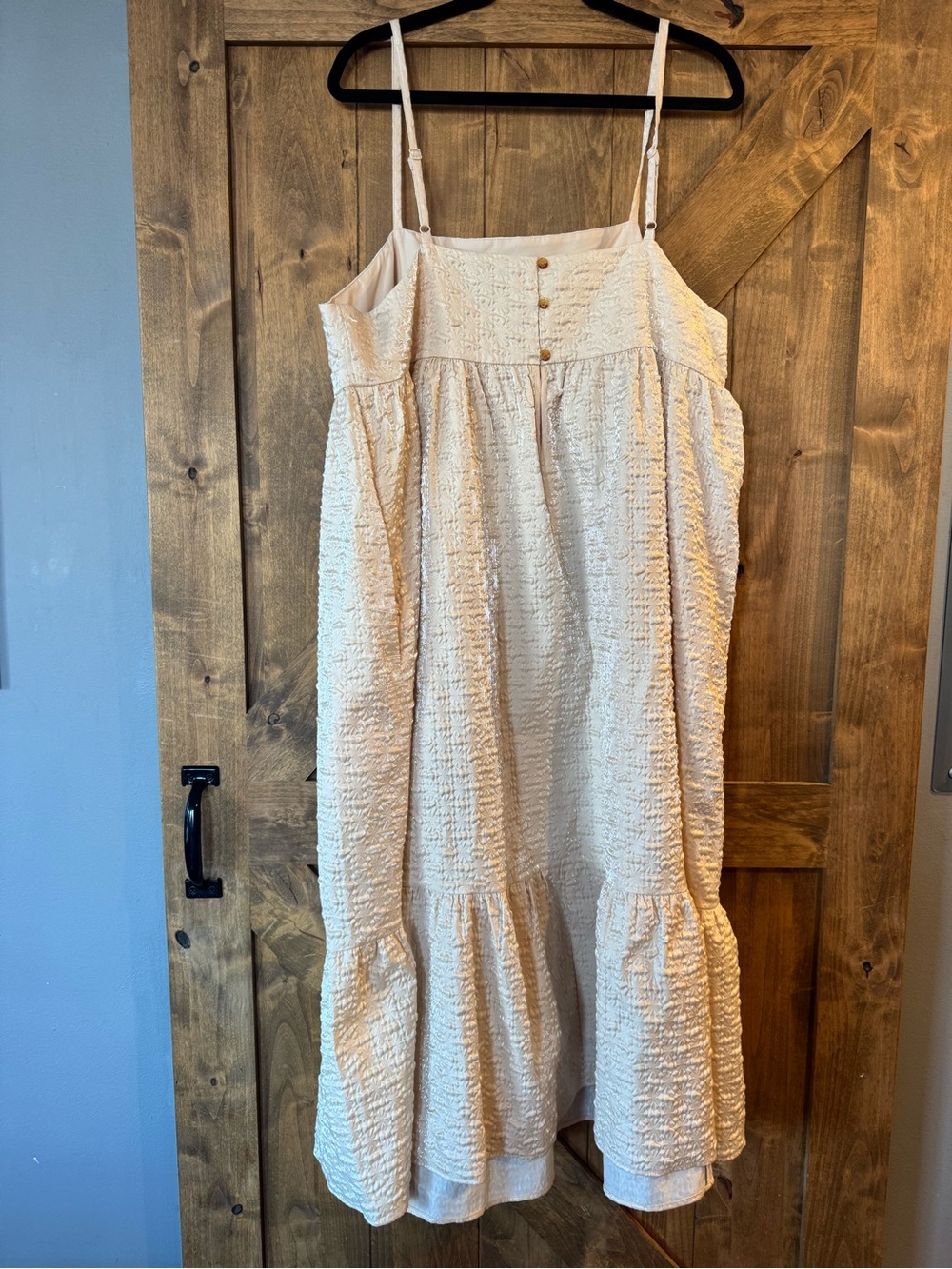 Blush Spaghetti Strap Maxi Dress - Picture 3 of 5